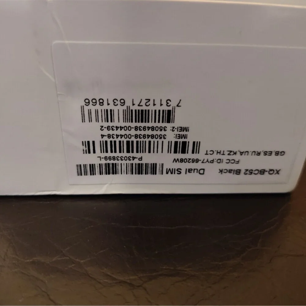 Sony Xperia 1 III - 256GB - Black XQ-BC52 Parts/Repair - M3